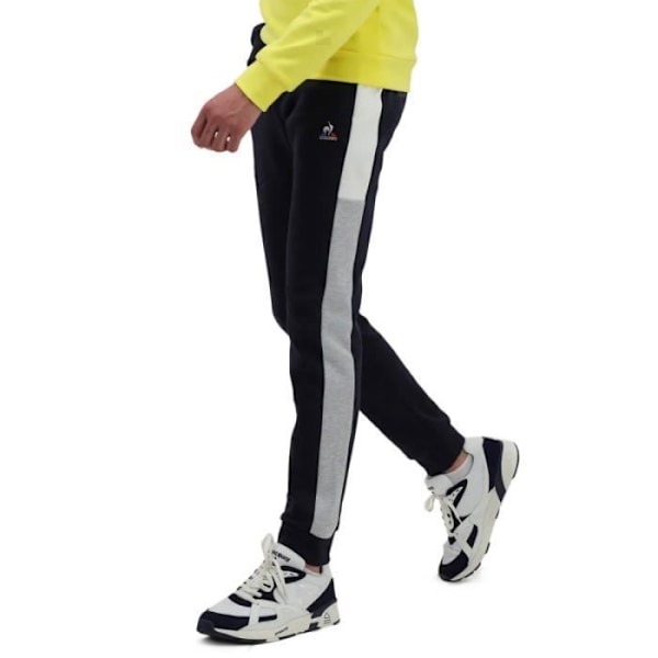 Träningsbyxor - Le coq sportif - SÄSONG - Andningsbar - Slim - Dragkedjefickor Blå XL