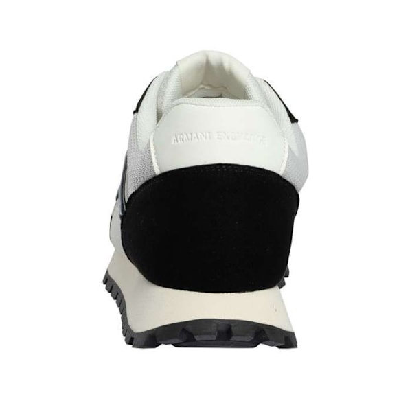 Sko i ruskind og mesh - Armani Exchange hvid 41