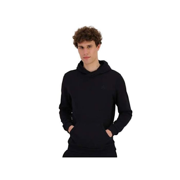 Hoodie Le Coq Sportif Essentiels nr. 1 - sort - XS Svart M