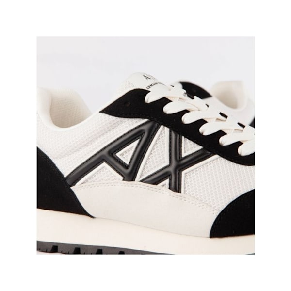 Sko i ruskind og mesh - Armani Exchange hvid 41