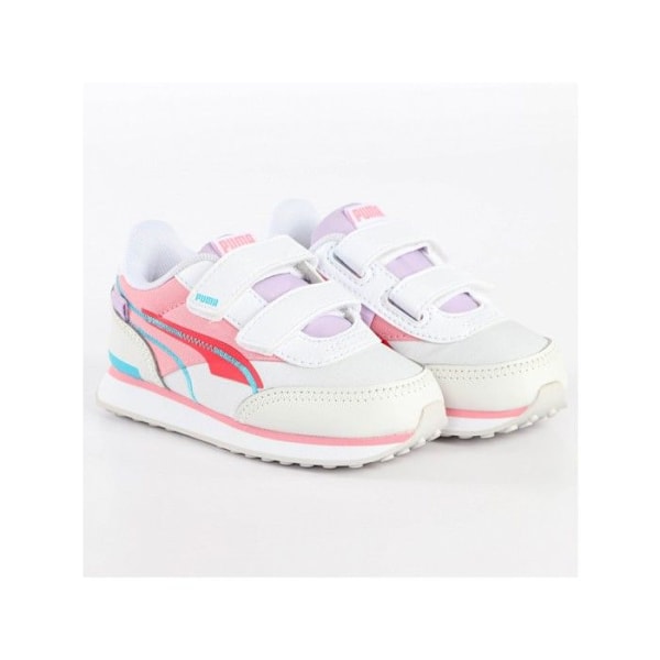 Kenkä - Puma - FUTURE RIDER TWOFOLD - Nylon - Väri Valkoinen - Kumiulkopohja