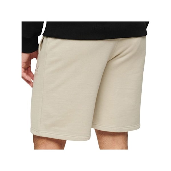 Lyhyt Superdry Homme Essential Beige Puuvilla Beige XL
