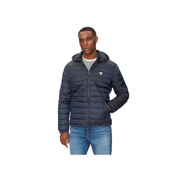 Doudoune Guess Herrtriangel G Blå Polyester Blå jag