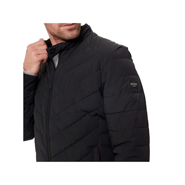 Guess Herrjacka Vadderad Svart Polyester Svart jag