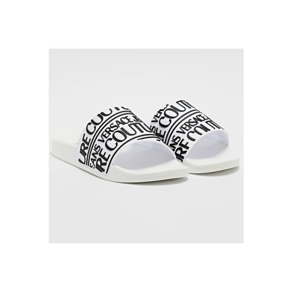 Mule PVC logo - Versace Jeans. hvid 43