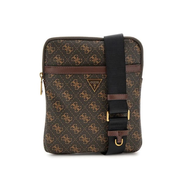 Sacoche - Guess - Torino Medium Bum Ba - Brun/Ochre - Dragkedja - 19x23x2 cm kastanj