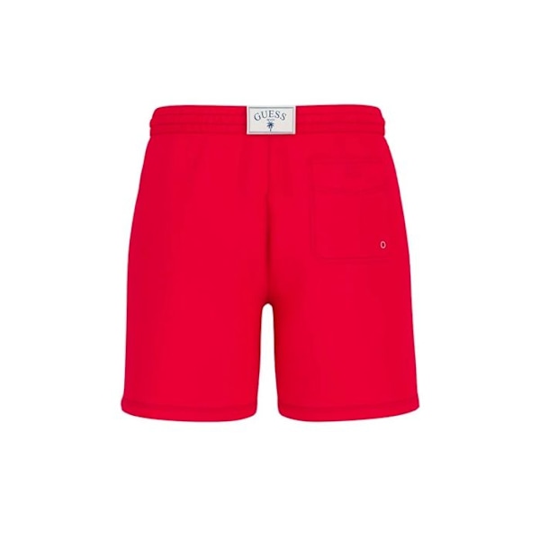 Kort Maillot Guess F5Gt27 rød med logo Röd M