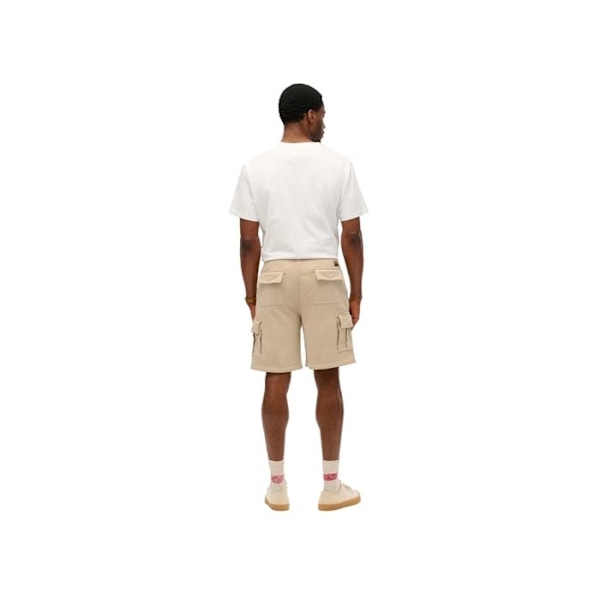 Lyhyt Superdry Homme Kontrast Stitch Beige Puuvilla Beige jag