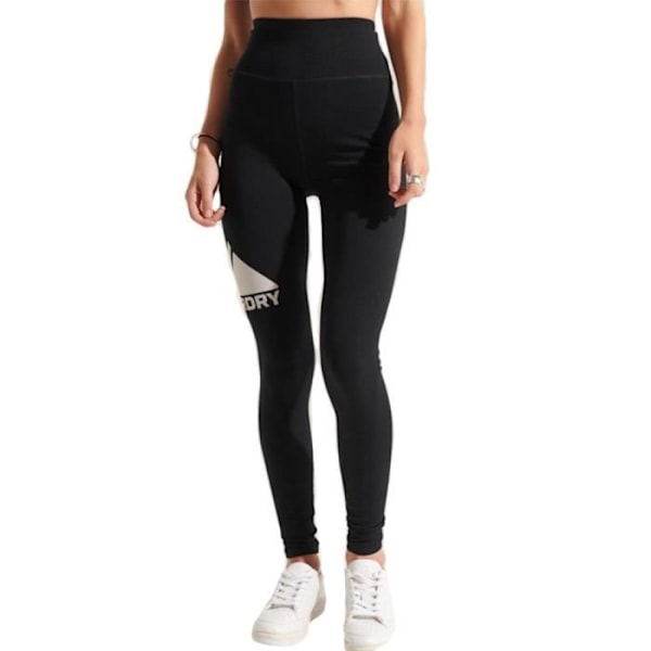 Legging Superdry Kvinde Mountain sport Sort Syntetisk Svart XS