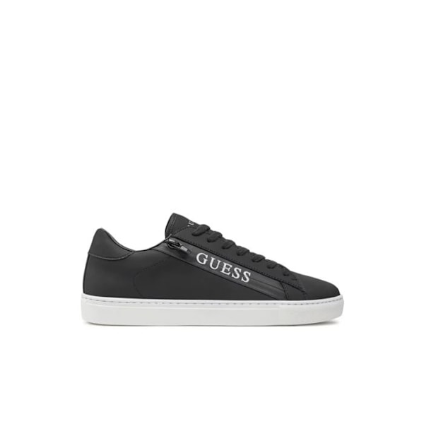 Baskets-logo vetoketju nahasta PU - Guess jeans. sort 43