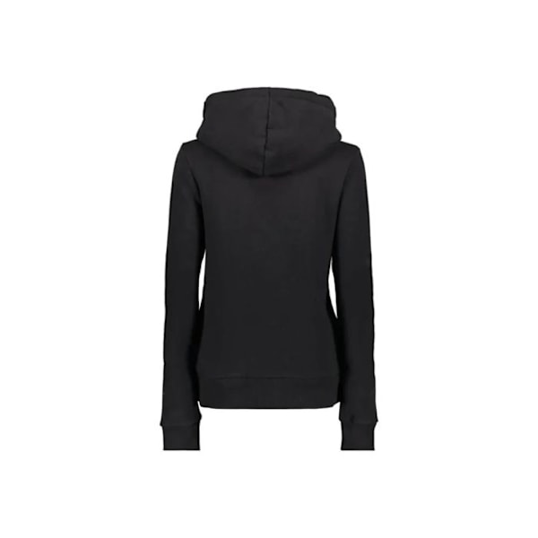 Sweatshirt med hætte i sort til kvinder Superdry pyntet Vl - SUPERDRY - Tøj - Lange ærmer - Hætte. Svart XS