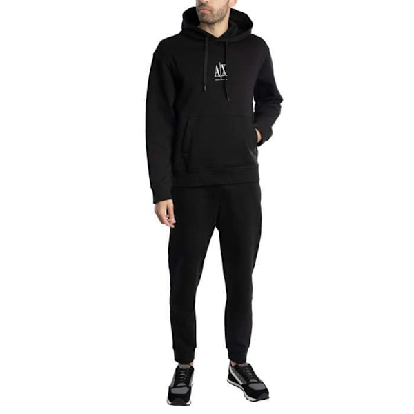 Hættetrøje Armani Exchange svart M