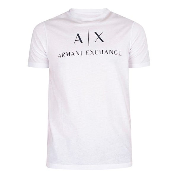T-paita - Armani Exchange - Valkoinen - Koko XL - 100% Puuvilla - Lyhyt hiha hvid S