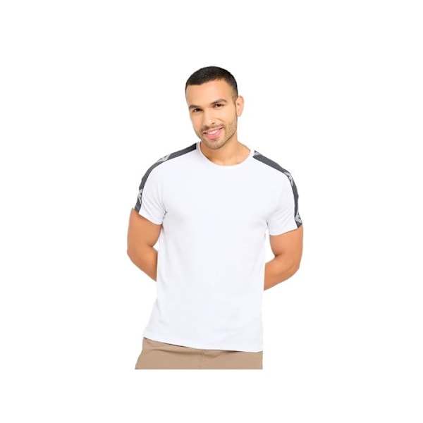 T-shirt Emporio Armani Mand mænds Ørn GA Hvid Bomuld Vit M