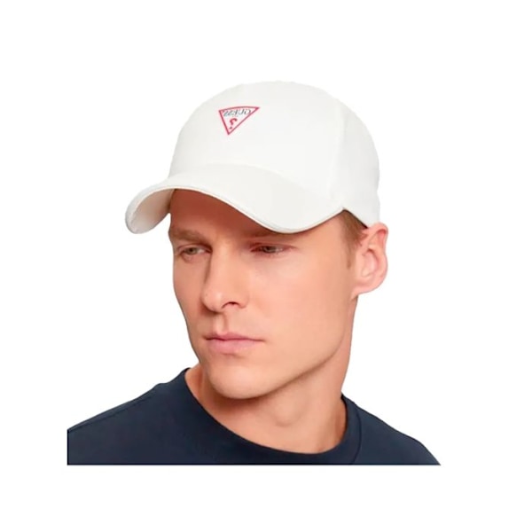 Casquette Guess Mand Hovedbold Hvid Muldyr Vit Unik storlek