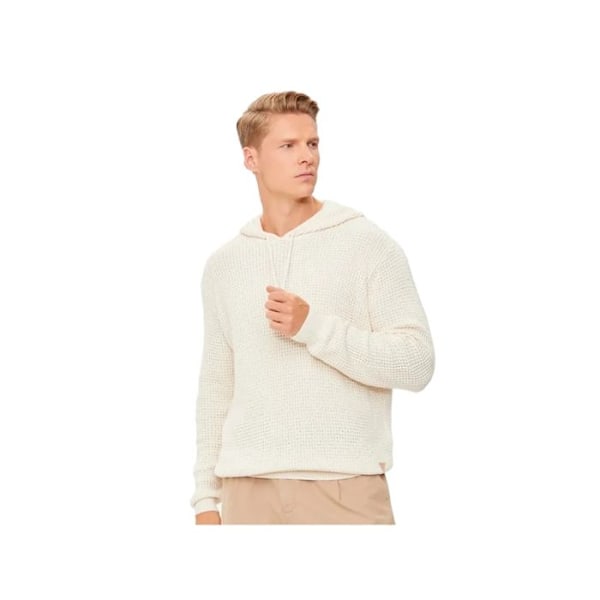 Sweat Guess Homme Derik Hvid Syntetisk Vit S