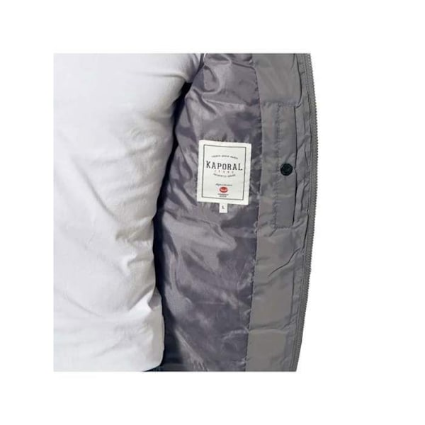 Kaporal Allo dunjacka - KAPORAL - Herr - Grå - Återvunnen polyester - Dragkedja Grå S