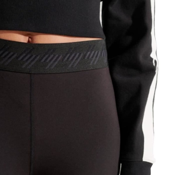 Superdry Naislegginssit Essentiel 7/8 Musta Polyesteri Svart XS