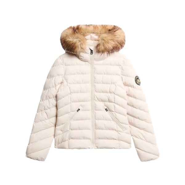 Superdry Naisdoudoune Fuji Valkoinen Synteettinen - XS