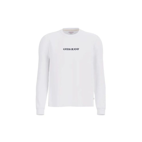 T-shirt Guess Herr GJ Reg Broderad Vit Ekologisk bomull Vit jag