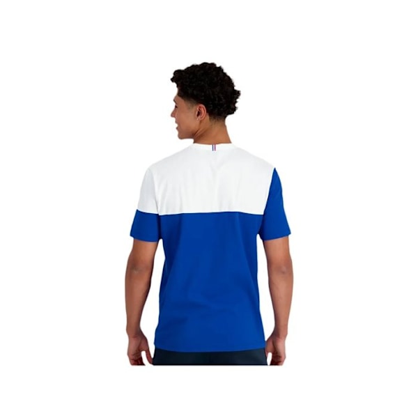 T-paita - Le Coq Sportif - Tri tee ss n1 m - 100% Puuvilla - Lyhyet hihat - Pyöreä kaula-aukko - S