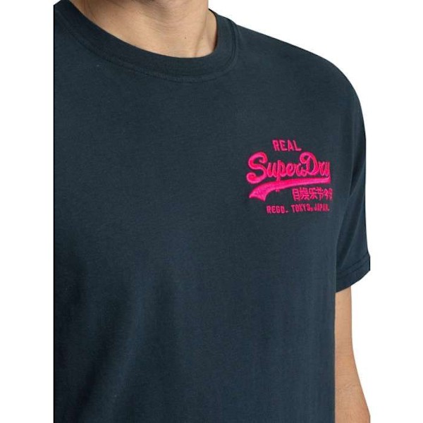 T-paita Superdry Vintage Logo Brodeerattu Rennot Miehet - M
