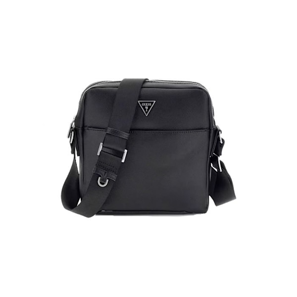 GUESS Svart Crossbody axelväska för män - Torino Top Zip Crossbody Flat 255656 svart
