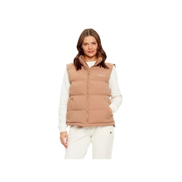 Doudoune uden ærmer Guess Kvinde GJ Regular Beige Syntetisk Beige jag