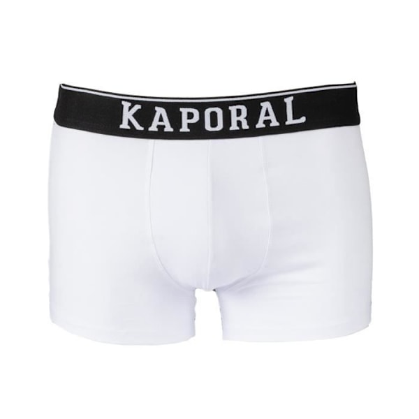 3 kappaleen Kaporal stretch-kangasta boxerit mustana, valkoisena ja punaista. - XL