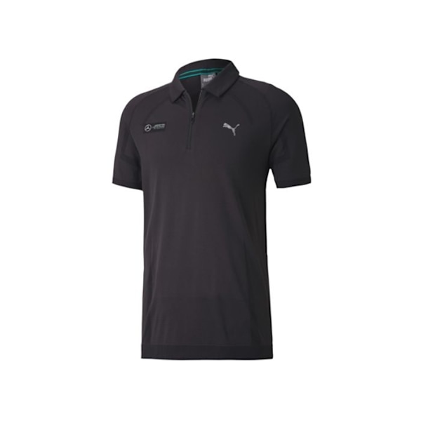 Puma Mapm rtc evoknit blk mc polo lyhythihainen paita Svart S