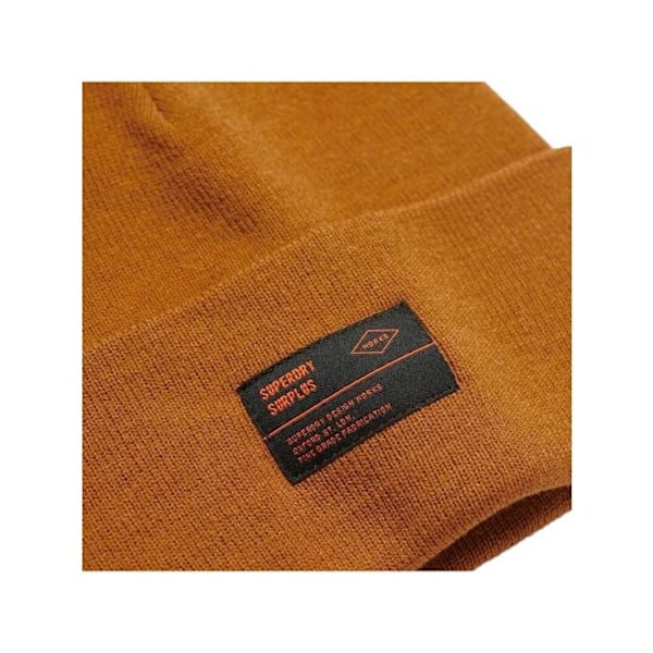 Bonnet Superdry Kvinde Overskud Brun Tekstil kastanj Unik storlek