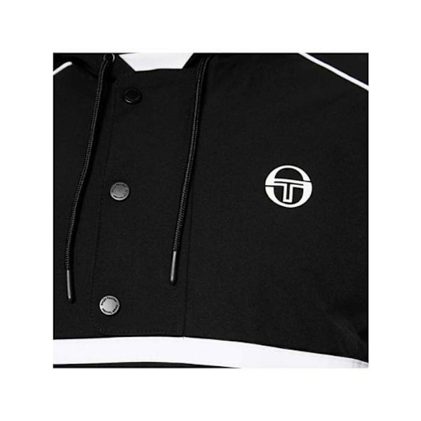 Svett Sergio Tacchini Homme Netem spår Svart Syntetisk Svart XS
