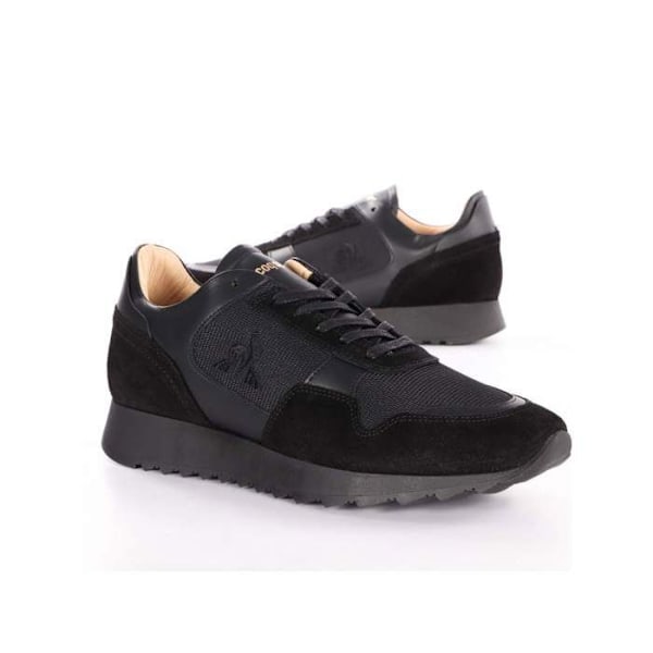 Livsstilssko Le Coq Sportif Challenger - sort - Mand - Syntetisk - Snørebånd - Flad sort 43