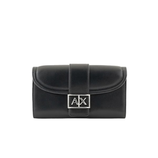 Armani Exchange Dame AX classic Sort Polyurethan Svart