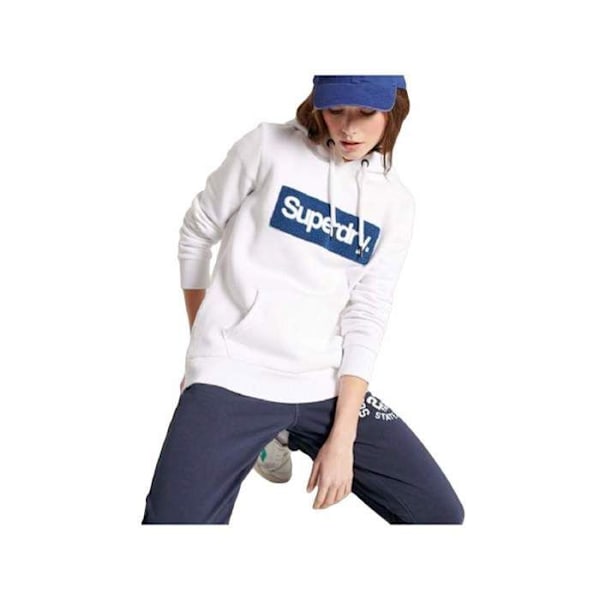 SWEAT CL TYÖVAATE HUPUTTAA SUPERDRY BRLLIANT VITT XS