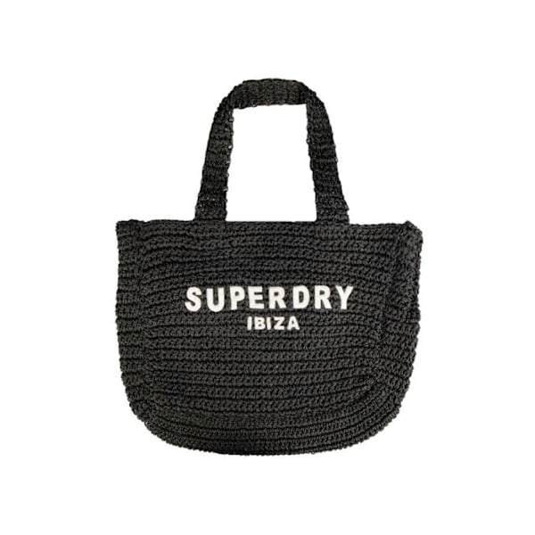 Superdry Dame Strand Taske Sort Syntetisk Svart