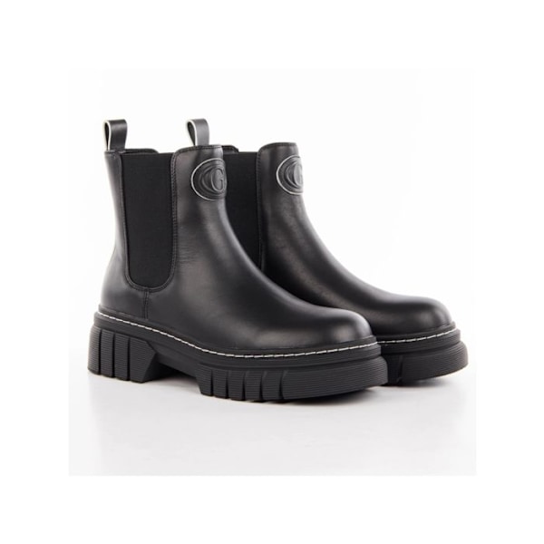 Bottine Guess Kvinde USA Combat Sort læder sort 38