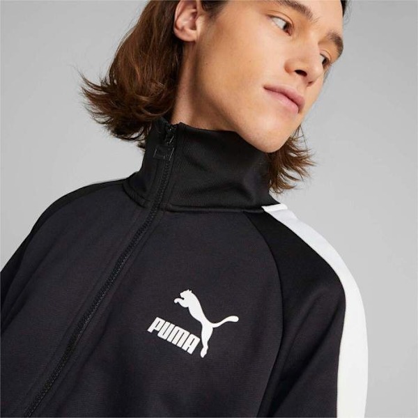 Puma Iconic T7 Jakke, Sort, Mand Svart S