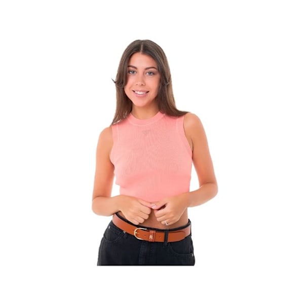 Guess Kvinders G classic Rose Bomuld Top Rosa XS