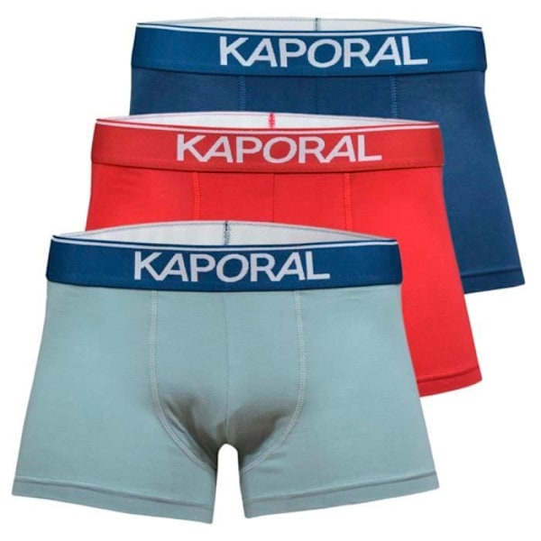 Boxerit Kaporal Miehet Pakkaus x3 etulogo Monivärinen Synteettinen Flerfärgad S