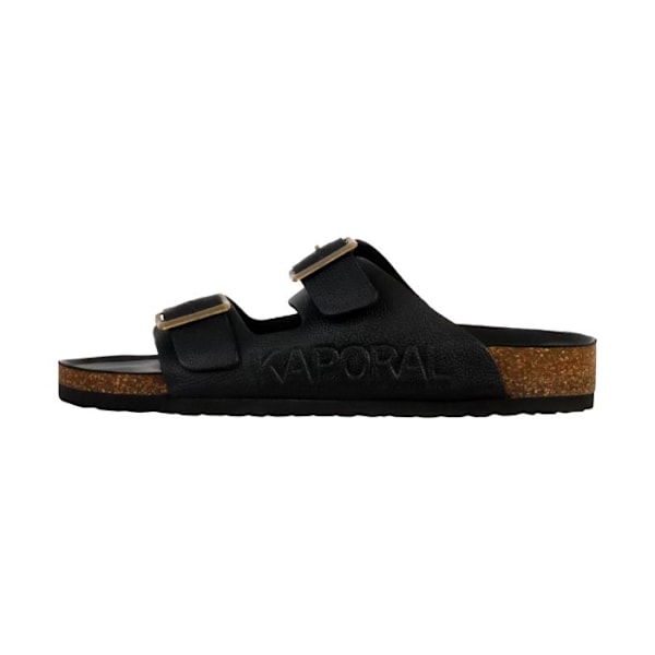 Mule Cuir Kaporal Jimmy - Musta