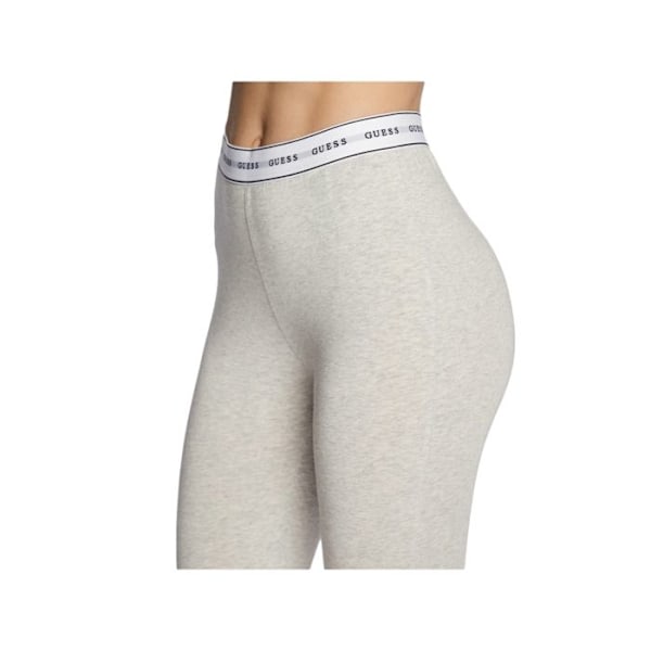 Legging med stretch och inbyggd logotyp - Guess jeans - Kvinna Grå S