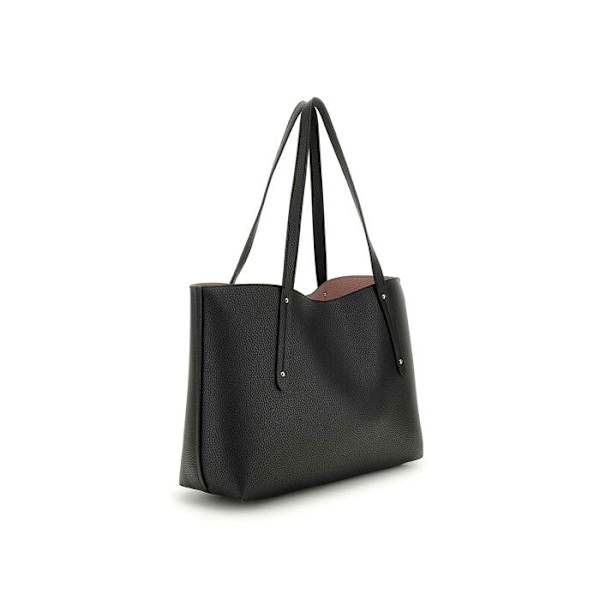 Tasker - GUESS - Brenton Tote - Sort - 100% polyurethan - Rummelig rum svart