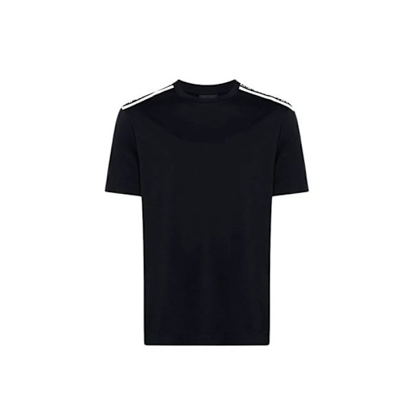 T-shirt Emporio Armani Herr Linje A Svart Bomull Svart XL