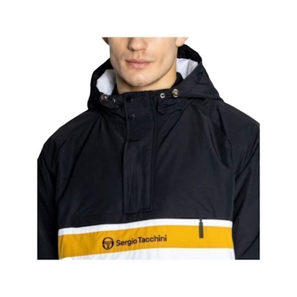 Vindjacka Sergio Tacchini Herr Neromon Svart Syntetisk Svart M