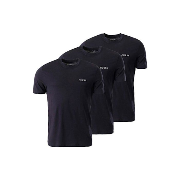 Lot 3 T-paitaa 100% puuvillaa - Guess farkut. Blå S