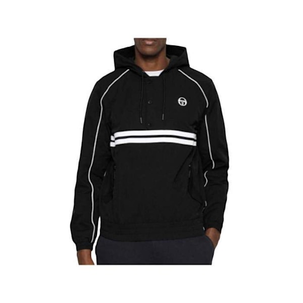 Svett Sergio Tacchini Homme Netem spår Svart Syntetisk Svart XS