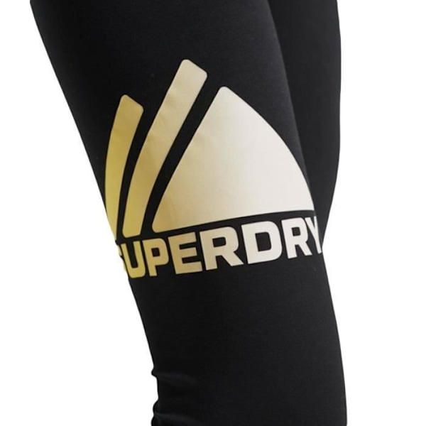 Legging Superdry Kvinde Mountain sport Sort Syntetisk Svart XS