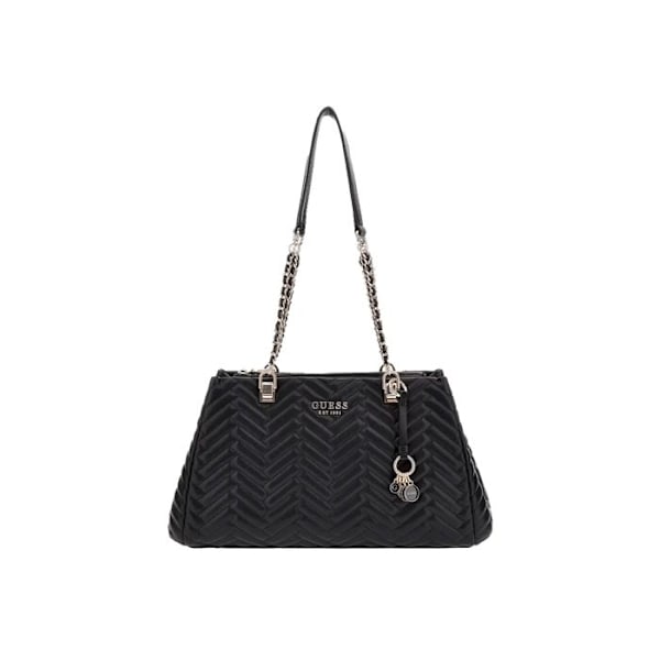 GUESS Svart axelväska för kvinnor - Anning Shoulder Satchel Bag 290811 svart