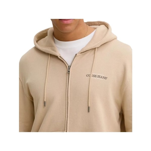 Sweat Guess Homme Essential Beige Coton Beige S